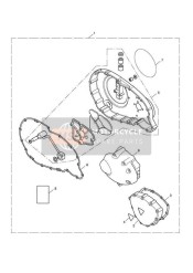 Kit de couvercle de moteur chromé