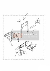 Kit dossier passager et porte-bagages haut 1