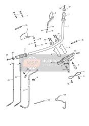 Lenkerklemmen, Kabel und Spiegel 469050 GT