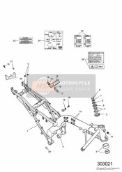Cadre principal et accessoires Sprint Executive
