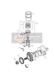 Biella albero motore, pistoni e cilindri
