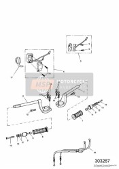 T2040252, Throttle Actuator, Twin Cable, Triumph, 2