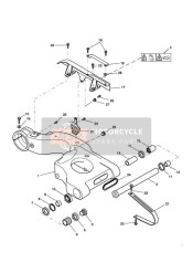 Mono lato sospensione oscillante Swingarm 161318