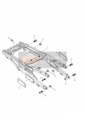 Sottoframe posteriore e accessori