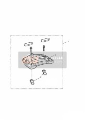 Conversione della piastra superiore dei Pannier Givi