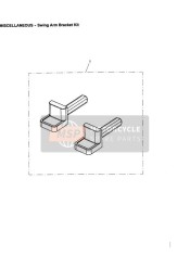 Kit supporto ammortizzatore posteriore