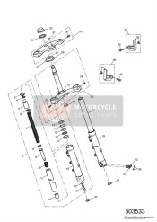 T3900000, Upper Yoke Badge, Triumph, 2