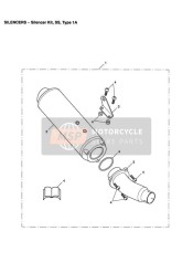 Kit de silenciador Tipo SS 1A