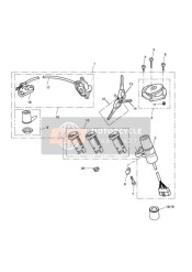 Ensemble de commutateur d'allumage et verrouillage 440389 GT