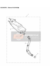 Kit silencieux 281466 >