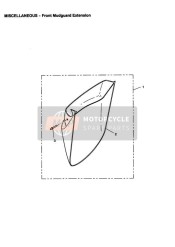 Extension de garde-boue avant