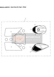 Kit de protection de peinture, type 1, fini brillant