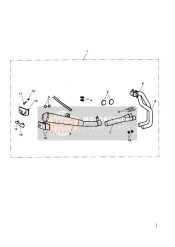 Ensemble de système d'échappement Arrow 21