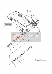 Braccio oscillante 101854 Eccetto 102063 a 102074 inclusi