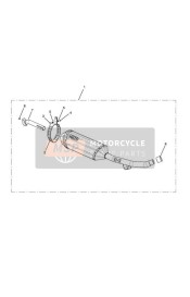 Silencieux Slip On Arrow marché brésilien uniquement