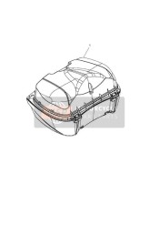 Capot de top case sans couvercle 1