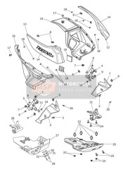 T3330738, Screw, But/hd, M6 X 25, Enc, Triumph, 2