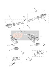 Reposapiés y soportes
