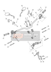 T3330392, Screw, But/hd, M4 X 5, S/s, Triumph, 2