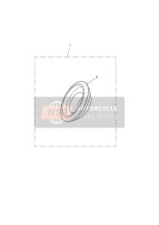 Ensemble - Bundle entretoise conique, rouge - Tous sauf US, CA, BR et IN