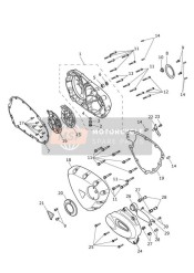 T1267543, Clutch Cover Assy, Brushed, Triumph, 0