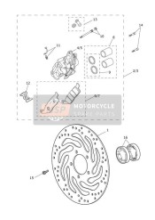 T2020084, Pad Pin Set, D Spec, Triumph, 2