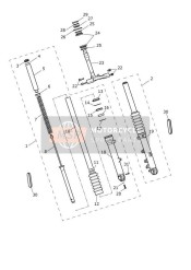 Front Forks & Lower Yoke