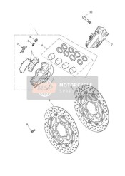 Front Brake Caliper & Disc