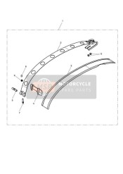 Leather Tank Strap - Brown