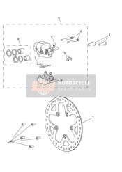 Achterremklauw en Schijf
