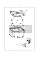 Top Case de Expedición - Plata