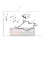 Kit de servicio del motor