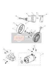 T3205077, Bolt, Hhf, Lghtd, M6 X 8, Slv, Triumph, 2
