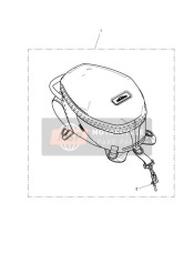 Borsa serbatoio, 15-20L