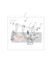 Kit cavalletto centrale