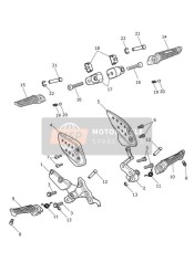 Frame, Footrests, Engine Mountings & Stands 2