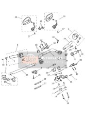 Stuur, Bovenste Kroonplaat En Spiegels - Handlebars, Top Yoke & Mirrors