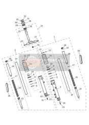 Fourche avant et té inférieur > 914447
