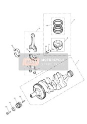 Vilebrequin, bielles, pistons et chemises