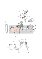 Transmisión de la bomba de aceite
