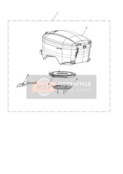 Kit de sacoche de réservoir, à démontage rapide, 9-12L
