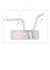 Kit Manubrio Alto, Nero 1