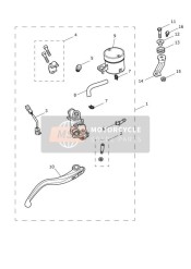 Front Brake Master Cylinder & Hoses