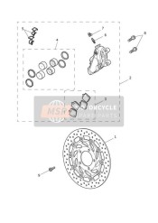 Front Brake Caliper & Disc - 914448 >