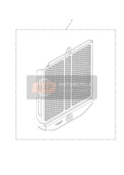 Aluminium-Kühlergrillschutz