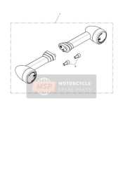 LED-Blinker-Kit, D64, lang, 200 cm Kabel