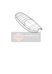 Selle basse, noire
