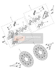 Front Brake Calipers & Discs