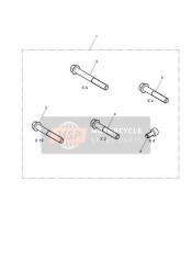Cover Fasteners, Black