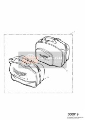 Kit de sac intérieur pour pannier